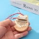 thumbnail image 1 of Instrumento musical Madera de caoba Pulgar Dedo Piano Mbira Mini 8 teclas Kalimba Barbie Nuevos Originales, 1 of 8