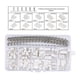 thumbnail image 3 of Conectores de Terminal de 300x2,54mm, 2 Pines, , 4 piezas, 5 Pines, 6 Pines, Conector de Terminal de ado, para Proyectos El DYNWAVEMX Conector de terminales, 3 of 6