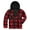 Red, variant on Victory Outfitters' Boy's Quilted Lined Hooded Sweater Fleece Jacket - Red - S