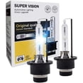 thumbnail image 1 of SOCAL- 2x D2S HID Bulbs 35W AC Factory Xenon HID Headlight Direct Replacement 6000K Crystal White, 1 of 5