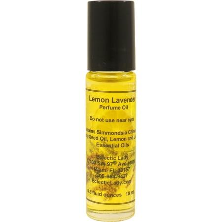 All Natural Lemon Lavender Perfume Oil, Small (Best Lemon Scented Perfume)