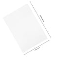 thumbnail image 2 of Mobutofu 100pcs Clear Laminating Sheet Clear Plastic Reliable For Office Use And Home Use, 2 of 7