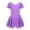 Purple, variant on iEFiEL Kids Girls Ruffle Short Sleeve Gymnastics Leotard Tutu Dress Basic Ballet Dance Costumes Pink M