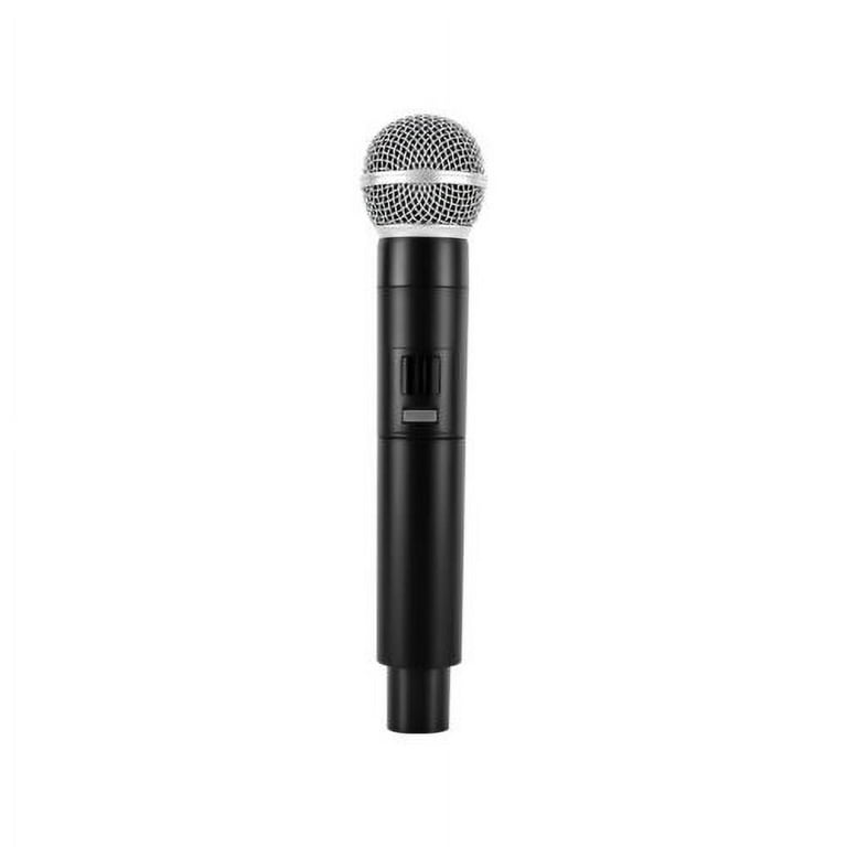 Shzicmy Dual Wireless Cordless Microphone, Iron/Plastic Shzicmy Dual Wireless Cordless Microphone, Iron/Plastic