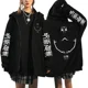 thumbnail image 5 of Jujutsu Kaisen-sudaderas con cremallera Gojo Satoru, chaquetas góticas con cremallera, sudaderas Y2k de Anime japonés, ropa de calle Yuji Itadori Harajuku, 5 of 5