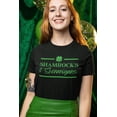 thumbnail image 2 of St Patricks Day Shamrock and Shenanigans Juniors Soft T Shirt, 2 of 5