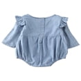 thumbnail image 2 of MesaSe Bébé Garçon Fille Denim Combinaisons à Manches Longues, 2 of 4
