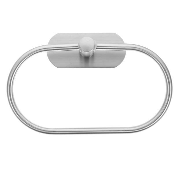 BRIGHTFUFU Toallero de pared con aro para baño, toallero, accesorios de baño