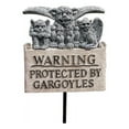 thumbnail image 2 of Design Toscano Posted: Beware of Gargoyles Sign, 2 of 2