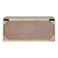 thumbnail image 5 of Kate and Laurel Mezzeta Decorative Coastal 2-Door Wall Cabinet, 30 x 10 x 14, Whitewash, Decorative Modern Storage Cabinet with Doors, 5 of 10