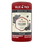 Old Spice Invisible Solid Antiperspirant Deodorant for Men Volcano with Charcoal Scent Inspired by Nature 2.6 oz (Pack of 2)