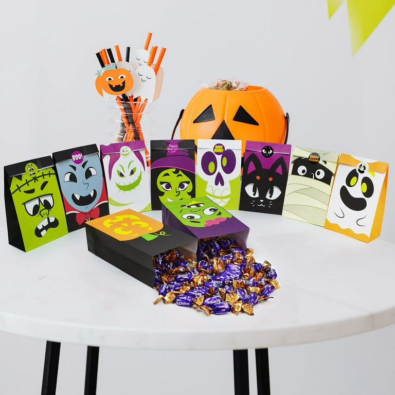 Halloween Goodie Bag Stuff 60Pcs Coloring Books Kids Trick or