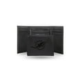 thumbnail image 1 of Miami Dolphins Laser Engraved Black Trifold Wallet, 1 of 1