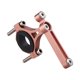 thumbnail image 1 of Wosthever Adaptador de soporte para botella de agua de bicicleta, conversión de manillar de aleación de aluminio, montaje en Rack, accesorio de Ciclismo Oro rosa, 1 of 6