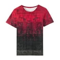 thumbnail image 4 of Casual Summer Tops for Women Over 50 Red Shirts for Women Casual Summer Clothes for Women 2025 Vacation Cruise Petite, 4 of 7