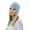 Light Blue, variant on Womens Winter Hat Outdoor Running Lightweight Warm Pullover Cap Stretchy Casual Breathable Comfortable Trendy Beanie Hat