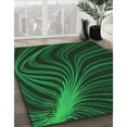 thumbnail image 2 of Ahgly Company Indoor Rectangle Patterned Night Black Area Rugs, 7' x 10', 2 of 6