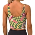 thumbnail image 4 of Women Sexy Sports Vest Magic Psychedelic Drug Mushrooms Female Streetwear Sport Lingerie Tee Crop Top, 4 of 7