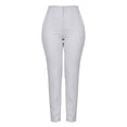 thumbnail image 5 of Tnhcen Women High Waisted Dress Pants Slim Fit Work Pants Stretchy Skinny Ankle Length Business Casual Trousers for Office Career, 5 of 5
