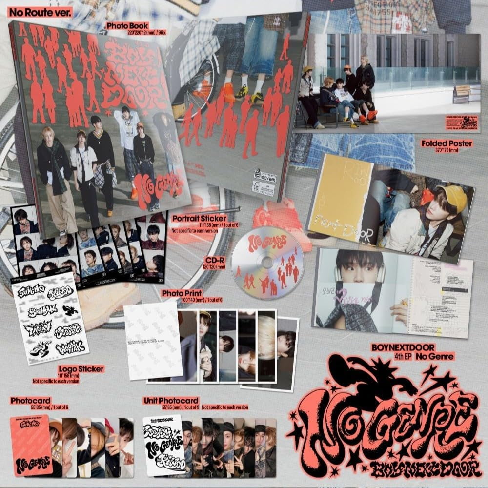 BOYNEXTDOOR ソンホ Walmart NO Genre トレカ BOYNEXTDOOR - 4th EP [No Genre] Photobook (Random 1EA Ver