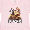 thumbnail image 3 of Inktastic Bookworm Book Lover Reading Quote Girls Toddler Dress, 3 of 4
