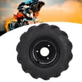 thumbnail image 1 of Go Kart Tire, Alloy Steel Rim Abrasion Proof Lawn Mower Tire Assembly  for Mini Bike, 1 of 7
