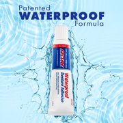 Secure Denture Adhesive Cream, 12-Hour Max Hold, Waterproof Seal - Zinc Free - For Uppers, Lowers & Partials - FSA HSA Approved - Food Grade Ingredients - 1.4 oz (1 Pack)