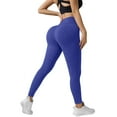 thumbnail image 2 of iHPH7 Butt Lifting Leggings for Women Womens Leggings Workout Leggings Yoga Leggings for Women Compression Leggings for Women Soft Leggings for Women Gym Leggings for Women Blue XS, 2 of 5