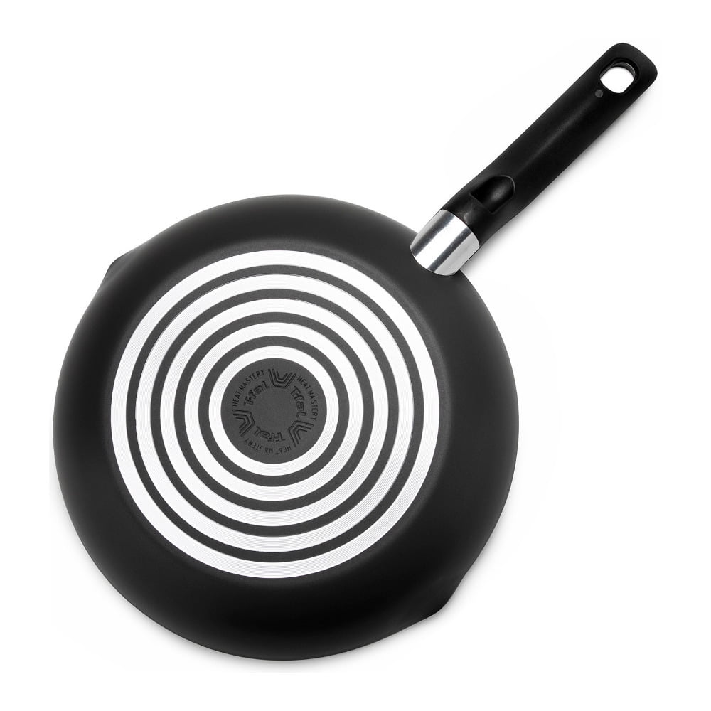 Initiatives 12 In. Black Non-Stick Fry Pan w/ Pour Spout - Power