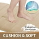 thumbnail image 2 of Juego de alfombrillas de baño Yimobra Memory Foam, 3 piezas, color beige, 2 of 7