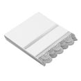 thumbnail image 4 of COSMOBETTY 50Pcs Wedding Cards White Paper Hollow Lace Shape for Elegant Table Settings, 4 of 8