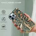 thumbnail image 2 of COMIO  William Morris Vintage Melsetter Teal Blue Green Floral Art Phone Case Compatible with iPhone 15 Pro,Wild Flowers Case for Girl Women Men,Unique Soft Case Cover, 2 of 4