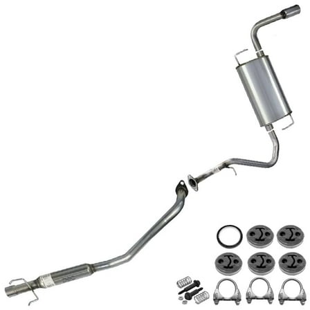 Stainless Steel Cat-Back Exhaust Fits 2003-2005 Pontiac Vibe & Toyota Matrix 1.8L FWD - Direct Fit