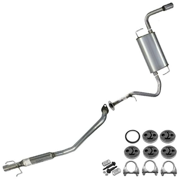 Stainless Steel Cat-Back Exhaust Fits 2003-2005 Pontiac Vibe & Toyota Matrix 1.8L FWD - Direct Fit
