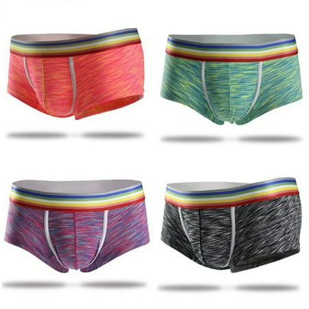 Men Plain Boxer Underwear Classic Cotton Rich Boxers Briefs Shorts L- 3XL