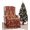 Christmas Flower, variant on Velvet Touch Holiday Throw Fleece Blanket (50" x 60") - Mistletoe