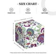 thumbnail image 4 of Kdxio Fairy Flower Print Tissue Box Cover,Square Decorative PU Leather Facial Paper Case Organizer Holder Dispenser for Bathroom,Night Stands,Desk,Car 5.2''X5.2''X5.2'', 4 of 8