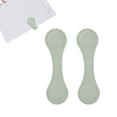 thumbnail image 1 of 2Pcs Marcador Magnético de Cuero con Doble Cara Clip de Libro Regalo para Amantes de los Libros (Gris Claro), 1 of 6