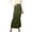 Army Green, variant on Womens Maxi Skirts, High Waist A-Line Summer Stretch Bodycon Skirts Long Skirts Gray Size 2XL