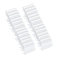 thumbnail image 1 of 100 piezas Mini soportes de exhibición de letreros acrílicos 4x2cm resistentes para exhibición de información accesorio transparente multiusos en, 1 of 8
