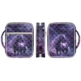 thumbnail image 6 of FOR U DESIGNS Galaxy Horse Print Bible Cover Multifunctional Bible Holder Case Large Quilted Bible Carrier Tote Bag Bible Journaling Supplies Christian Gifts, 6 of 7