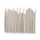thumbnail image 1 of Lot de 24 frettes en cuivre blanc pour guitare électrique, 1 of 4