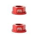 thumbnail image 3 of Sonducket Bloqueo de bicicletas Rueda trasera delantera M8 Tuerca de cubo Aleación de aluminio Reemplazo de tuercas portátiles Reparación para Rojo 2piezas, 3 of 6