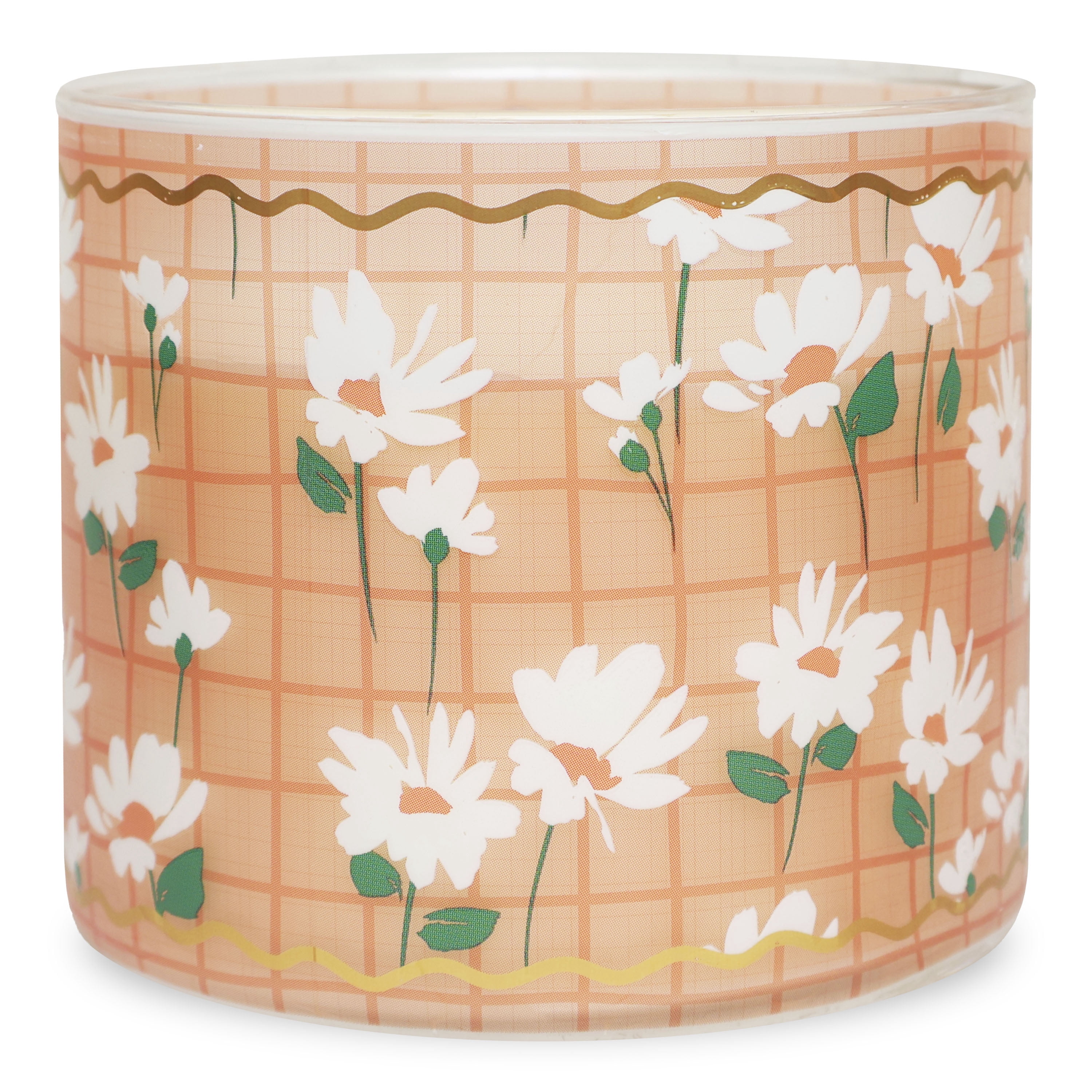 Mainstays Lakeside Garden 3-Wick Fragrance Candle with Decorative Wrap, 13 Ounce