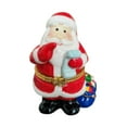 thumbnail image 2 of EHJRE Christmas Trinket Box Hinged Home Decoration Ornament Unique Gift Decorative Box Santa Claus, 2 of 9