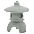 thumbnail image 3 of 1Pc Lantern Shape Landscape Ornament Sandstone Lantern Statue Garden Decorations, 3 of 6