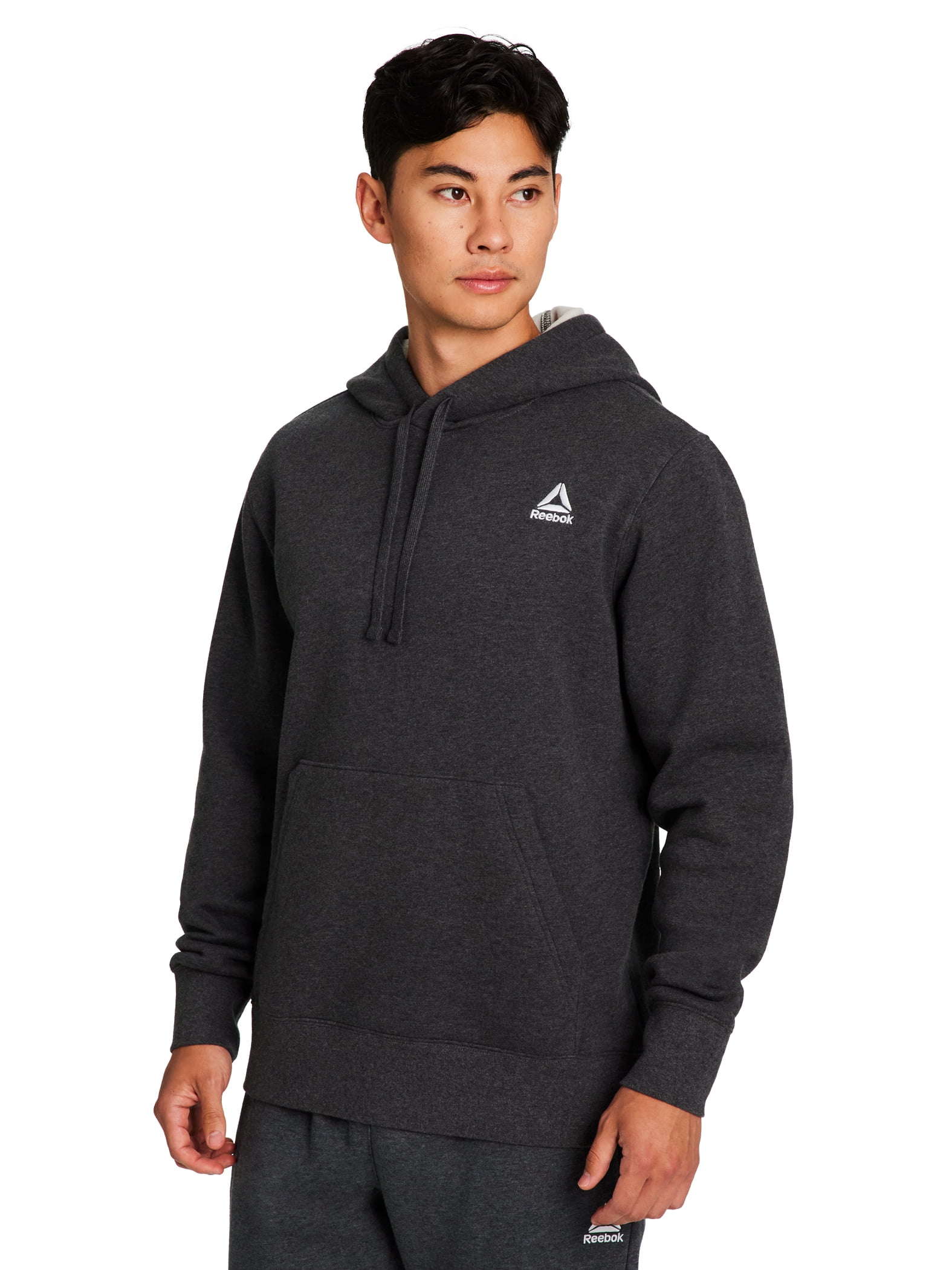 Reebok Men's and Big Men's Game Day Fleece Left Chest Hoodie, Sizes XS-5XL