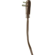 GE JASHEP50670 3-Outlet Grounded Office Cord, 8ft (Brown)