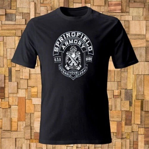 Springfield Armory Men's Black T-shirt