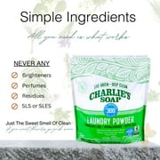 Charlie's Soap, Laundry Powder 300 Loads, Fragrance Free, 8 lbs, 1 Pack